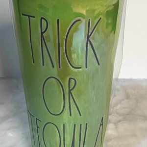 Authentic RAE DUNN Trick or Tequila - Mug with Cover